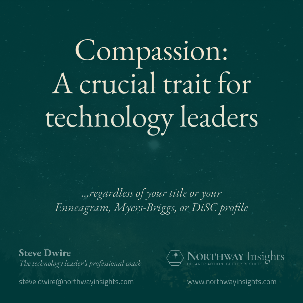 Compassion: A crucial trait for technology leaders